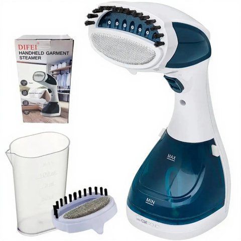 Ручний відпарювач 1100 Вт, Difei Handheld Garment Steamer DF-019A / Вертикальний відпарювач для одягу 0234570260 фото