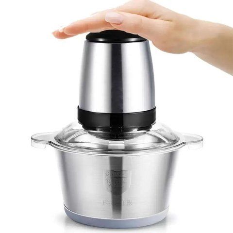 Подрібнювач кухонний Kitchen Expert, 250W / Електричний блендер з металевою чашею 02345757590 фото