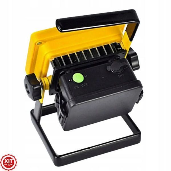 Акумуляторний прожектор з 3 акумуляторами (30W, 24LED) D15 / Світлодіодний переносний ліхтар  0234565406 фото