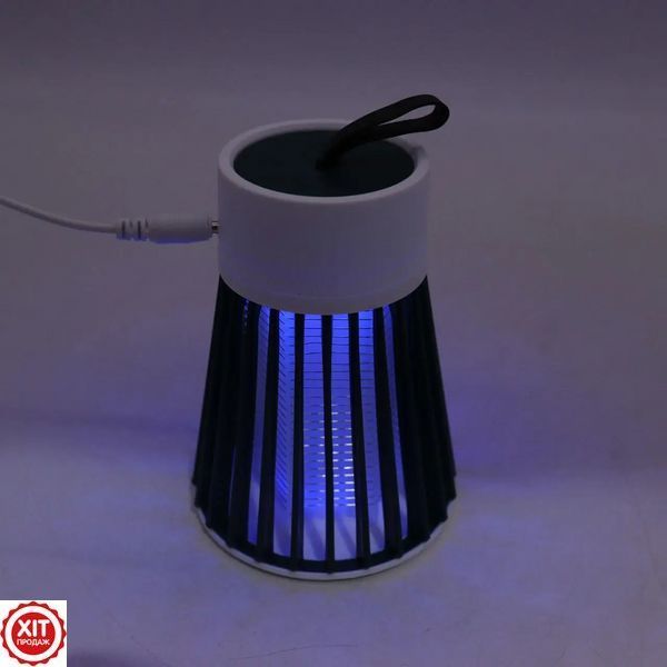 Лампа знищувач комах від USB, Electronic shock / Електрична пастки для комарів 0234562601 фото