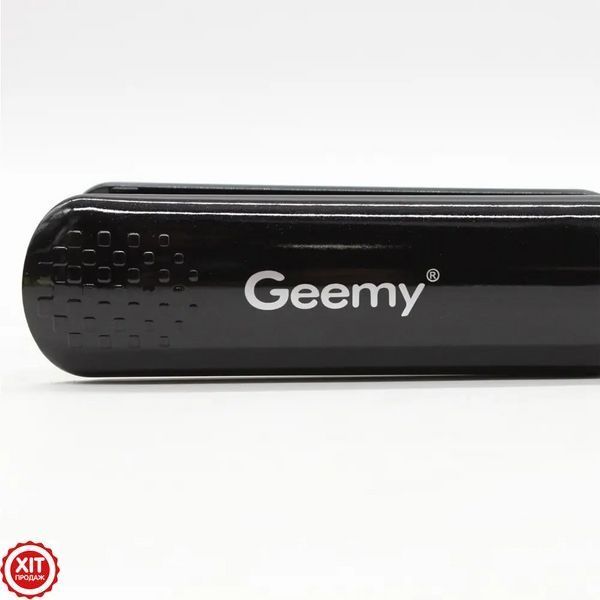 Праска для волосся 40Вт, Geemy GM-2832, Чорний / Випрямляч для волосся / Плойка для волосся / Плойка-випрямляч   0234578606 фото