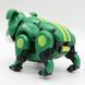 Інтерактивна іграшка собака Бульдог, на батарейках, 13 см, Mecha Dog R11, Зелений / Танцююча іграшка собака робот  023457493501 &laquo;pr-aps&raquo; фото 3