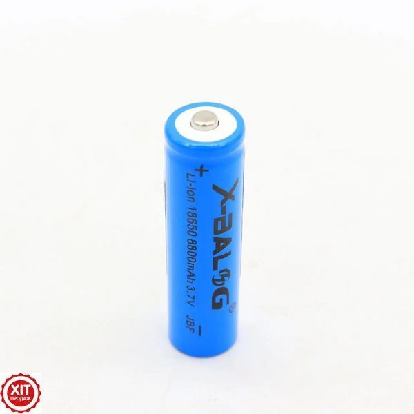 Комплект 4шт Літій-іонний акумулятор 8800mAh (3,7V) X-BALOG / Багаторазова акумуляторна батарея  0234564395 фото