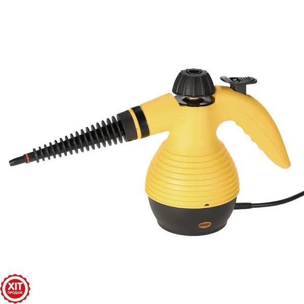 Ручний пароочисник 350мл, 1000W + 8 насадок, Steam Cleaner DF-A001 / Відпарювач з функцією пароочисника / Парогенератор 0234560632 фото