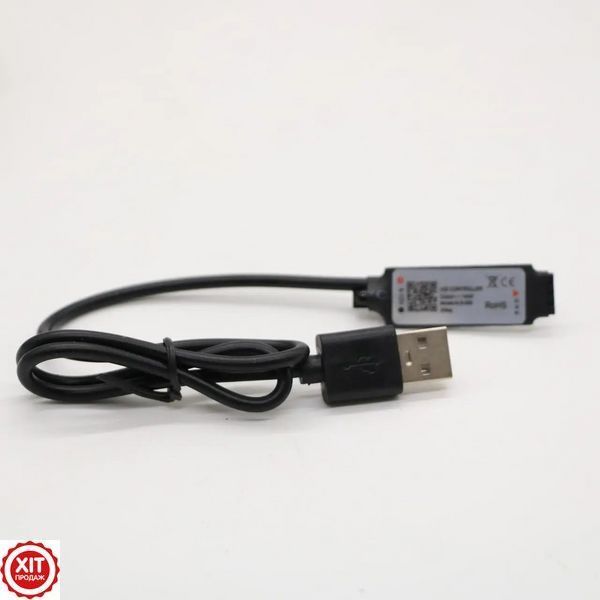 Світлодіодна стрічка 5 м, від USB + пульт, Led mood lights / Силіконова багатобарвна стрічка / Розумна RGB стрічка 0234571409 фото