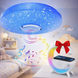 Стельовий світильник 26см, з Bluetooth, пульт, RGB + Подарунок LED світильник з зарядкою / Світильник на стелю   023459084401 фото 1