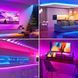 Світлодіодна стрічка 5 м, від USB + пульт, Led mood lights / Силіконова багатобарвна стрічка / Розумна RGB стрічка 0234571409 фото 4