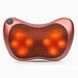 Інфрачервона масажна подушка (31х10х19 см) Massage pillow 8028 / Роликовий масажер для шиї та спини 0123457498 фото 9