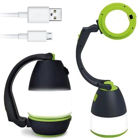 Кемпінговий ліхтар трансформер 3в1, з USB, PowerBank / Світлодіодний ліхтар акумуляторний / LED ліхтар  0234571863 фото