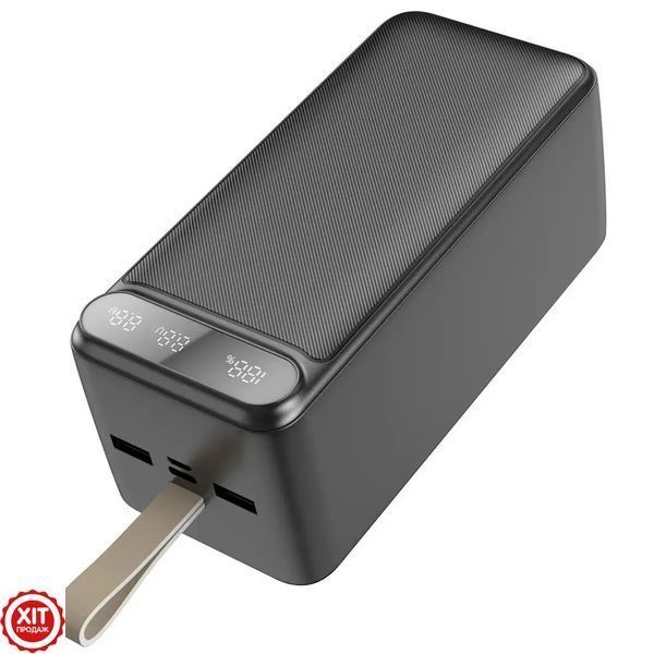 Повербанк 100000mAh, 2хUSB, Type-C, Micro-USB, AWEI P101K / Павербанк для телефону / УМБ / Зовнішній акумулятор  0234577873 фото