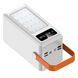 Корпус повербанка 35х18650, 22,5W, (USB Type-C Lightning) з ліхтариком S35, Білий / Бокс для Power Bank  0234592315 фото 3