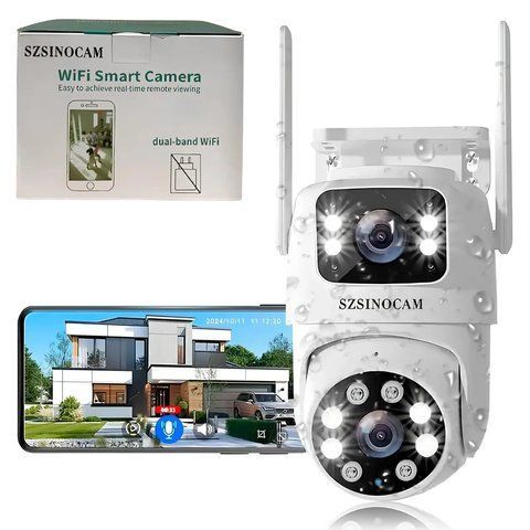 Безпровідна поворотна WiFi камера, SZSINOCAM TY-Q2 O-KAM Pro / Зовнішня камера відеоспостереження  0234578013 фото