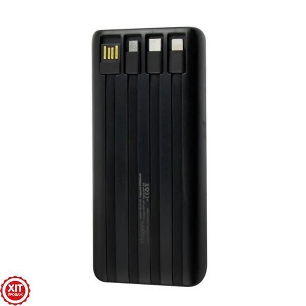 Повербанк 20000mAh з ліхтариком, KP-20 / Power bank / УМБ / Портативний зовнішній акумулятор / Павер банк  0234588514 фото
