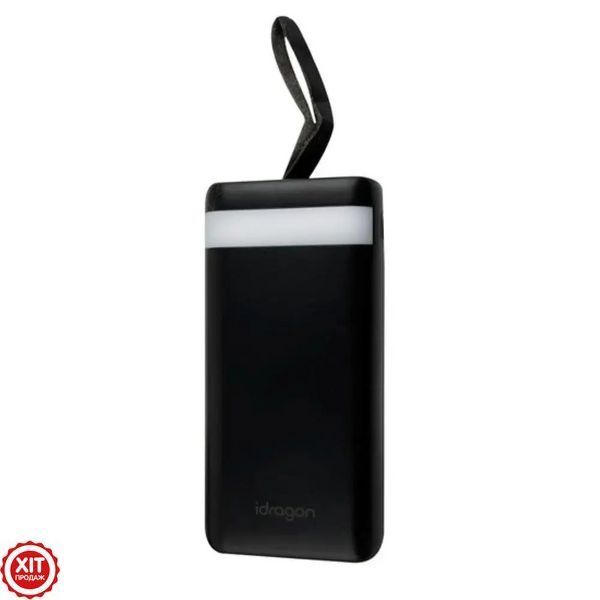 Повербанк 20000mAh з ліхтариком, KP-20 / Power bank / УМБ / Портативний зовнішній акумулятор / Павер банк  0234588514 фото