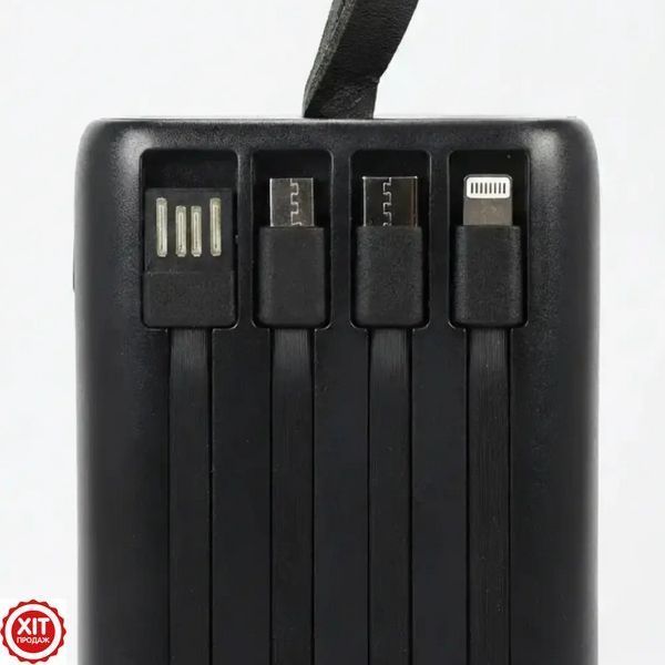 Повербанк 20000mAh з ліхтариком, KP-20 / Power bank / УМБ / Портативний зовнішній акумулятор / Павер банк  0234588514 фото