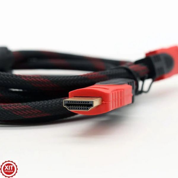 Кабель HDMI-HDMI (1,5м) / Кабель для монітора / HDMI кабель для телевізора / Провід HDMI  0234573922 фото