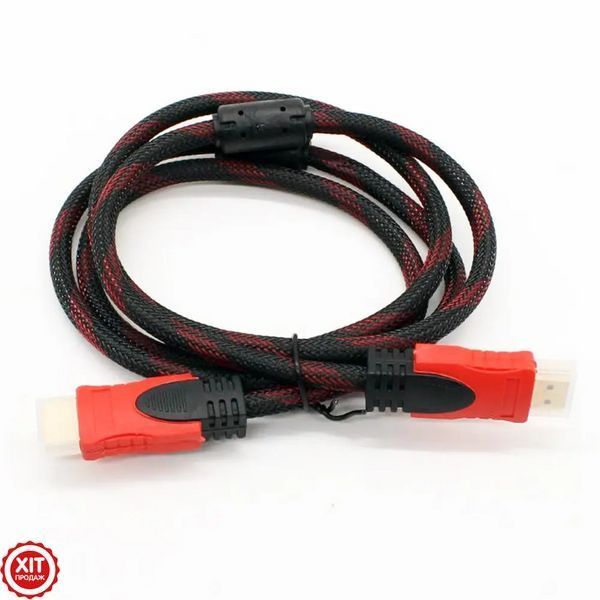 Кабель HDMI-HDMI (1,5м) / Кабель для монітора / HDMI кабель для телевізора / Провід HDMI  0234573922 фото