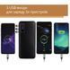 Повербанк 20000mAh, Smart Tech X50, 3 USB, Чорний / Зовнішній акумулятор з ліхтариком та дисплеєм / Портативна зарядка 0234569379010 фото 6