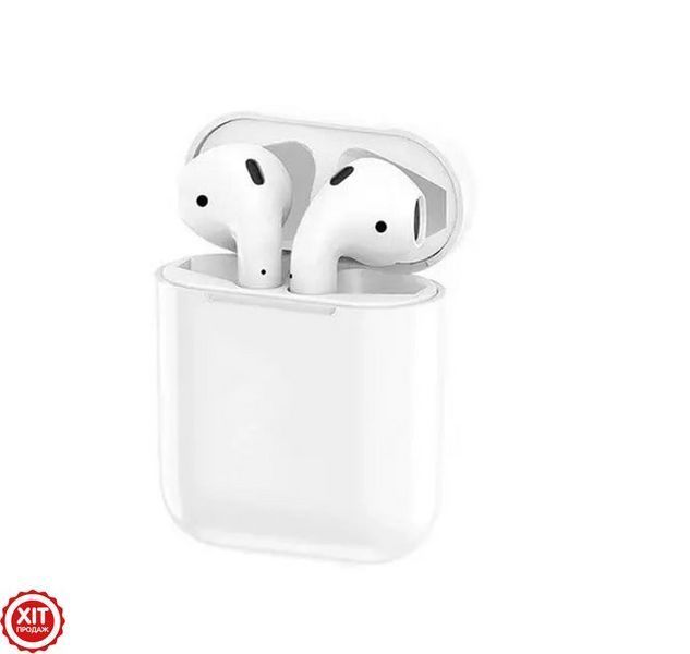 Бездротові навушники AirPods TWS i12, Блютуз навушники  0123457532 фото