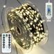 Гірлянда Роса 100м від USB, 1000LED, зелений провід, Теплий білий / Новорічна гірлянда на ялинку  0234574676 фото 7