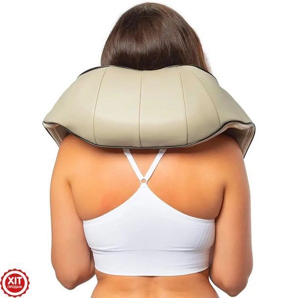 Роликовий масажер з пультом ДУ, Massager of Neck Kneading / Масажер для плечей і шиї 0123461238 фото