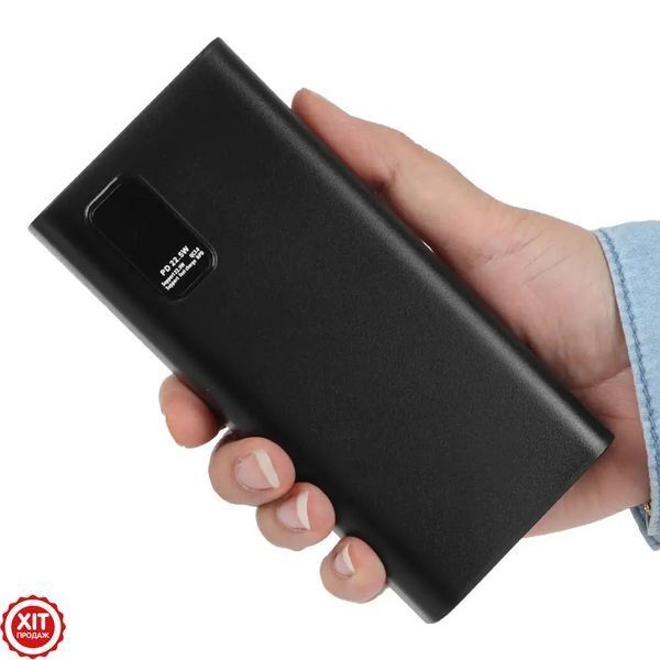 Powerbank на 20000мАh з LED дисплеєм та швидкою зарядкою 22,5W, 2хUSB, PD-25 / Павербанк для телефону 02345768980 фото