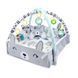 Дитячий килимок 3в1 (110х100х53см) + 6 іграшок та 18 куль, Ricokids Rabbit / Килимок для розвитку дітей  0234579648 фото 3