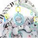 Дитячий килимок 3в1 (110х100х53см) + 6 іграшок та 18 куль, Ricokids Rabbit / Килимок для розвитку дітей  0234579648 фото 6