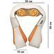 Роликовий масажер з пультом ДУ, Massager of Neck Kneading / Масажер для плечей і шиї 0123461238 фото 7