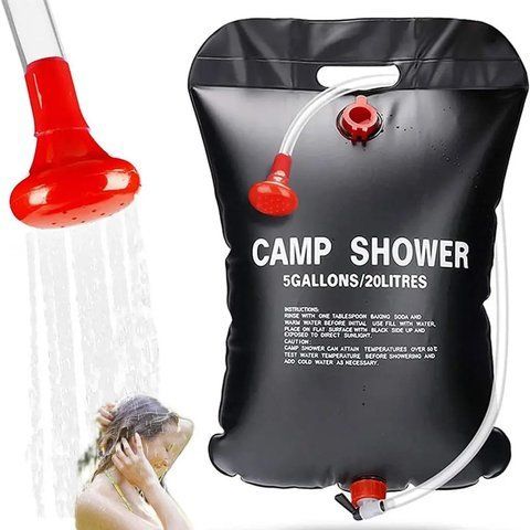 Душ туристичний 20л, Easy Camp Solar Shower / Душ для дачі / Похідний душ / Переносний літній душ  0234561151 фото