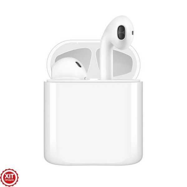 Бездротові навушники AirPods TWS i12, Блютуз навушники 0123457532 фото