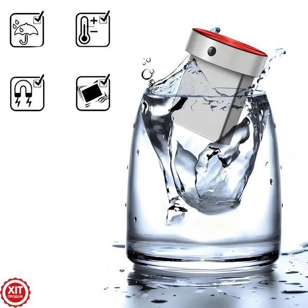 Флешка міні кнопка 64GB, USB 2,0 Jaster / Флеш накопичувач / USB накопичувач / USB флешка / Флешка металева 0234570633 фото