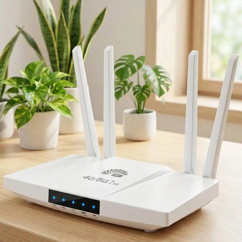Роутер 4G WIFI з акумулятором 3000 мАг, B828, Білий / Роутер з 4g модемом / Вай фай роутер  0234588992 фото
