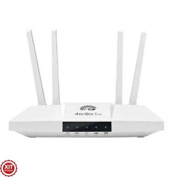 Роутер 4G WIFI з акумулятором 3000 мАг, B828, Білий / Роутер з 4g модемом / Вай фай роутер  0234588992 фото