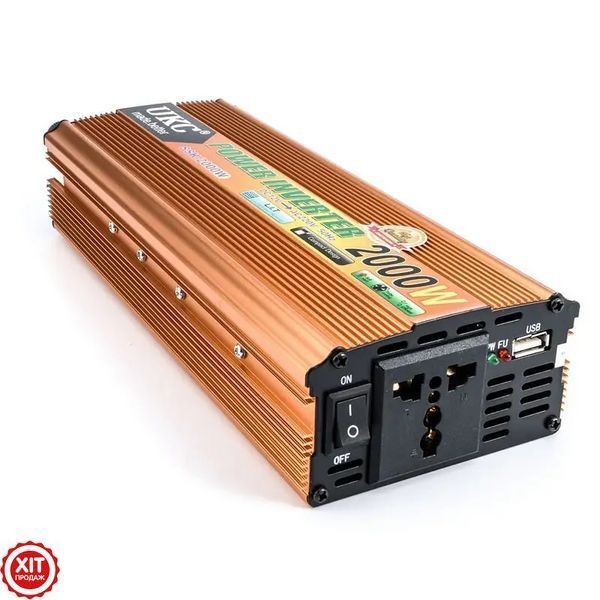 Інвертор напруги AC/DC SSK 2000W 24V / Перетворювач постійного струму  0234562307 фото