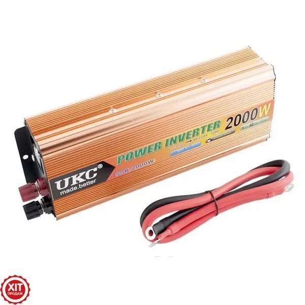 Інвертор напруги AC/DC SSK 2000W 24V / Перетворювач постійного струму  0234562307 фото