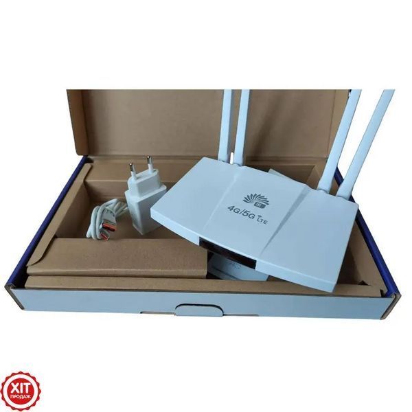 Роутер 4G WIFI з акумулятором 3000 мАг, B828, Білий / Роутер з 4g модемом / Вай фай роутер  0234588992 фото
