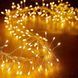 Гірлянда Роса Мішура від мережі, 50м, 1500LED +пульт, Теплий білий / Світлодіодна гірлянда / Новорічна гірлянда  0234591750 фото 2