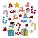 Дитяча ялинка та 25 іграшок з фетру (100х59 см), Christmas Free, Різнокольорова / Новорічна ялинка для дітей  0234560601 фото 6