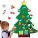 Дитяча ялинка з фетру + 25 іграшок (100х59 см), Chrismas Free / Новорічна ялинка для дітей 0234560601 фото 3