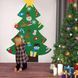 Дитяча ялинка з фетру + 25 іграшок (100х59 см), Chrismas Free / Новорічна ялинка для дітей 0234560601 фото 2