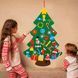 Дитяча ялинка з фетру + 25 іграшок (100х59 см), Chrismas Free / Новорічна ялинка для дітей 0234560601 фото 1