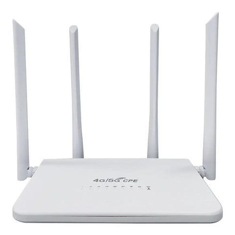 Wi-Fi роутер 4G/5G зі слотом для SIM-картки, 300Mbps, R103, Білий / Роутер модем / Маршрутизатор / Роутер для дому  0234589108 фото