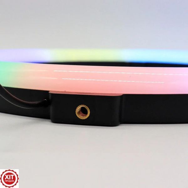 Кільцева RGB лампа 26 см від USB, MJ260 Soft Ring Light / Світлодіодна лампа для фото та відео  0234562091 фото