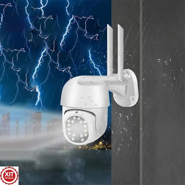 WiFi вулична камера відеоспостереження 5Мп, HX A 1536C / Поворотна IP камера з нічною зйомкою 0234571370 фото