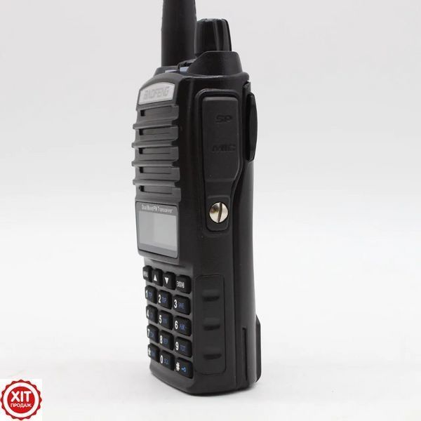 Портативна рація (5W, 2800 мАг, до 16 км) Baofeng UV-82 / Радіостанція тактична  0234563514 фото