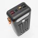Повербанк 60000mAh із сонячною панеллю, 4хUSB + 4 перехідники, JS-636CX / Power Bank / Павербанк / УМБ  0234573737 фото 3
