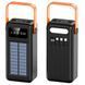 Повербанк 60000mAh із сонячною панеллю, 4хUSB + 4 перехідники, JS-636CX / Power Bank / Павербанк / УМБ  0234573737 фото 1