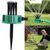 Розумна система поливу на 360 градусів Multifunctional Water Sprinklers / Садовий розпилювач для саду та городу 0234560067 фото