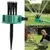 Розумна система поливу на 360 градусів Multifunctional Water Sprinklers / Садовий розпилювач для саду та городу 0234560067 фото